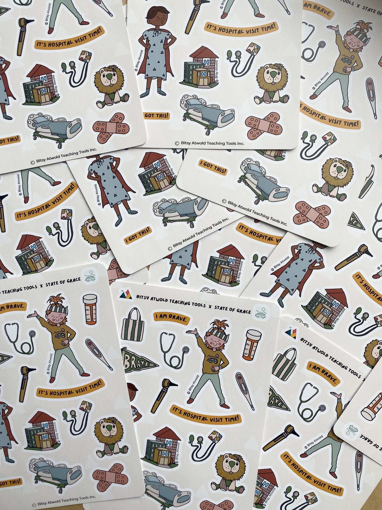 Hospital Stickers