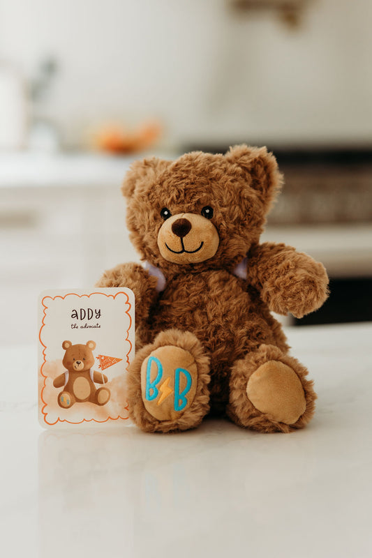 Addy the Advocate | Bear + Pennant