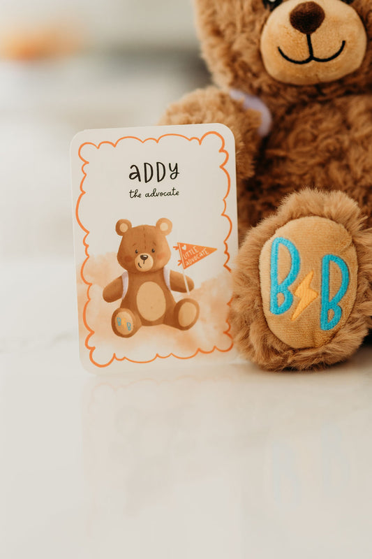 Addy the Advocate | Bear + Pennant