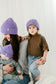 Thick Knit Beanie | Lilac
