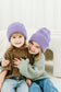 Thick Knit Beanie | Lilac