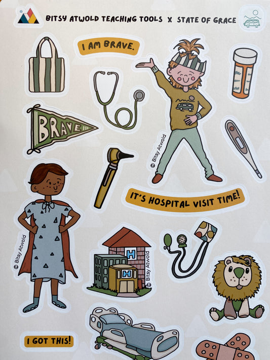 Hospital Stickers