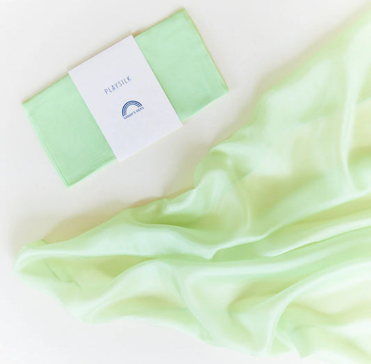 Large Play Silks | Lime Green