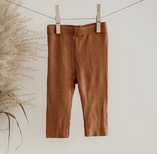 Bamboo Ribbed Knit Pants
