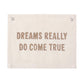 “Dreams Really Do Come True” Banner